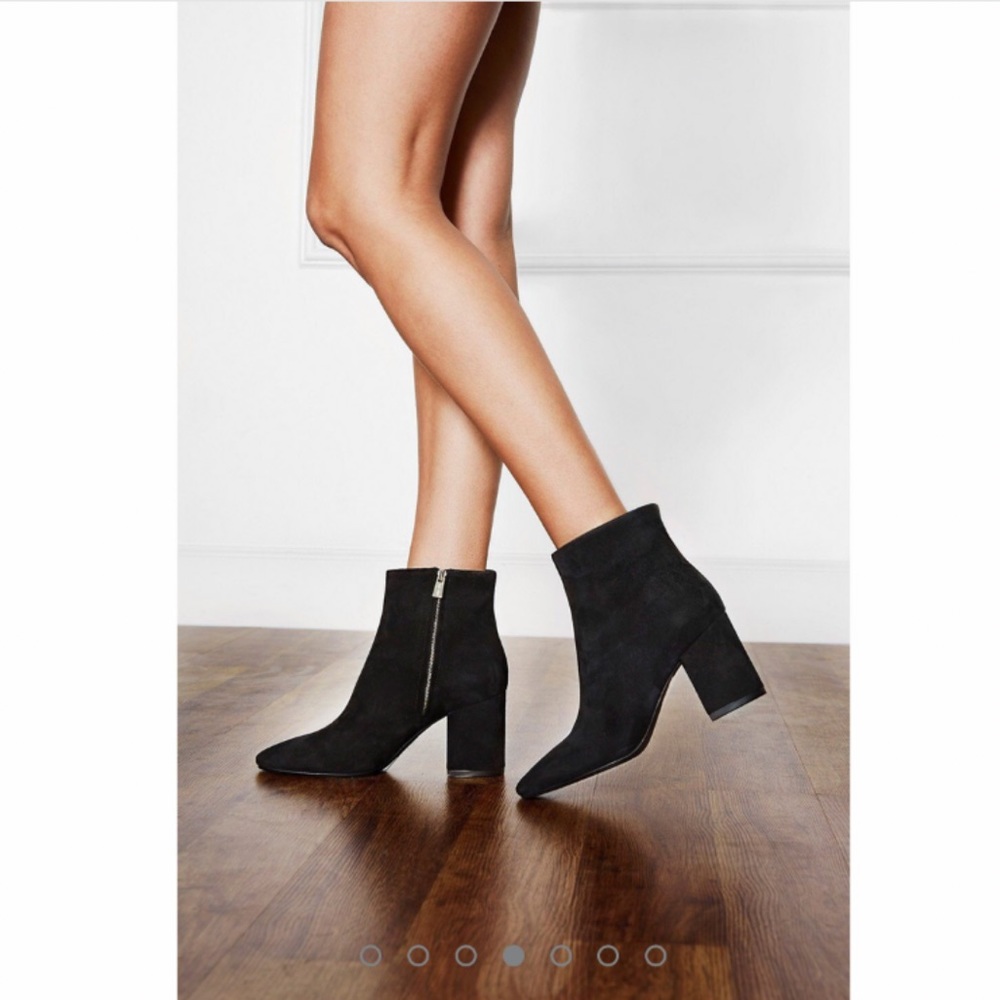 Anine Bing Jane Boots in Black Suede Sz 39